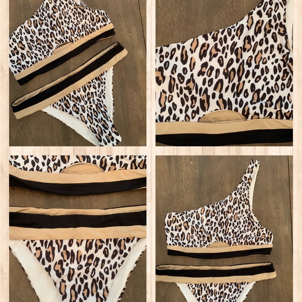 Summerful Captiva Leopard Print Bikini From Everything But Water. Nwt. Medium